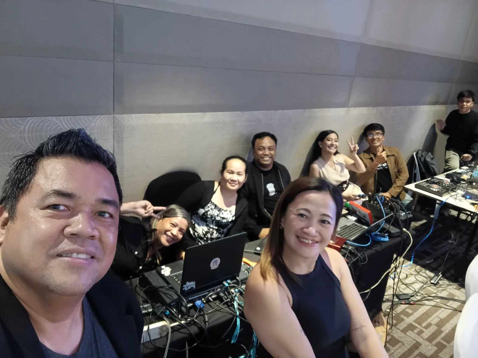 Adliner events team in one of its client's Christmas party in Bai Hotel